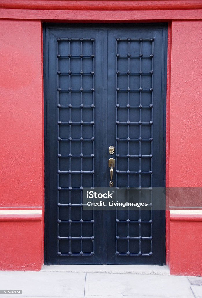 Puerta - Foto de stock de Color negro libre de derechos
