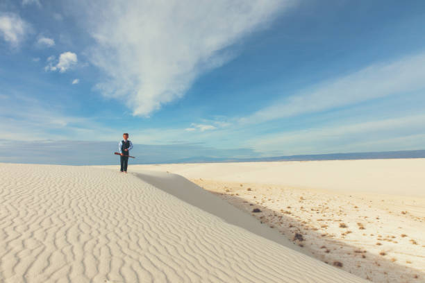 istock Young Business Boy Searches for Business Opportunity 949264992