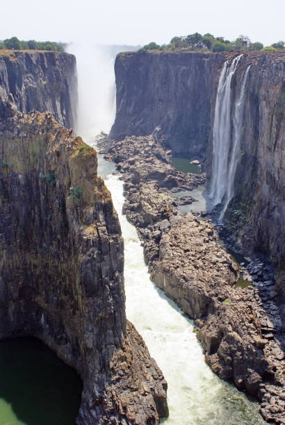 istock Zambezi River flowing below Victoria Falls 949265072