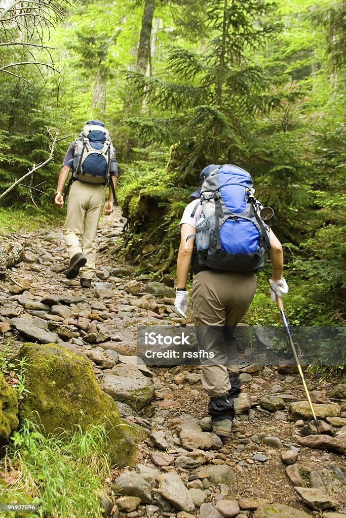 Wanderer - Lizenzfrei Anhöhe Stock-Foto