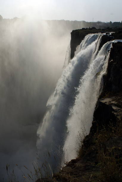 istock Victoria Falls, surrounded by mist, in Zambia 949278586