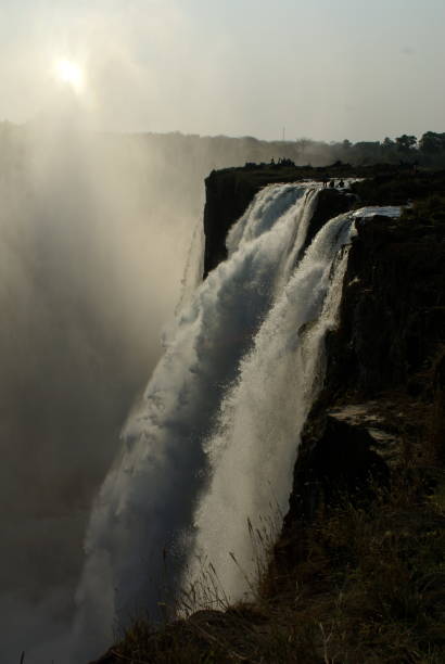 istock Victoria Falls, surrounded by mist, in Zambia 949278682