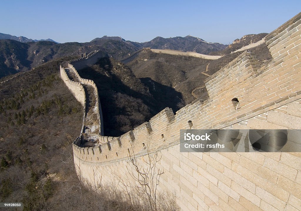 La Gran Muralla China V - Foto de stock de Antiguo libre de derechos