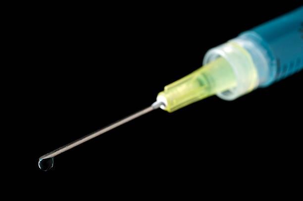 Syringe stock photo