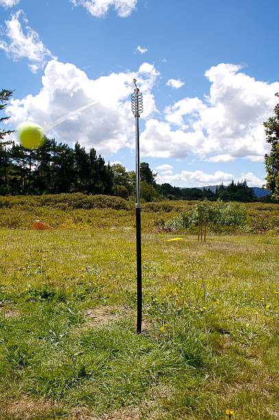 Tetherball stock photo