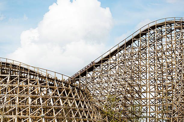 istock wooden rollercoaster, Sevenum, The Netherlands 94929854