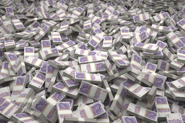 Bundles of British £20 Pound Notes Bills - All notes in this set