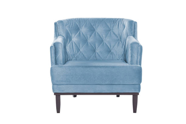 istock armchair. Modern designer chair on white background. Texture chair. 949299510