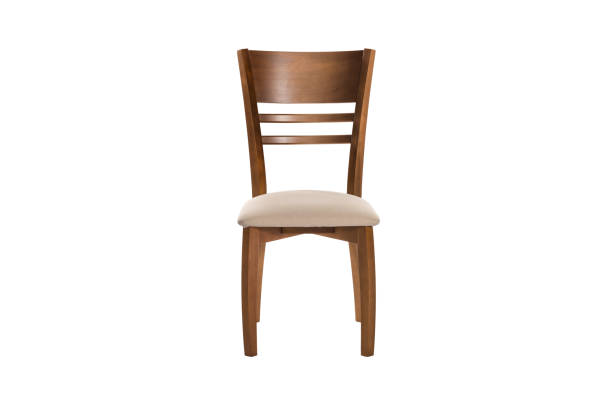 istock Wood chair. Object isolated of white background 949299898
