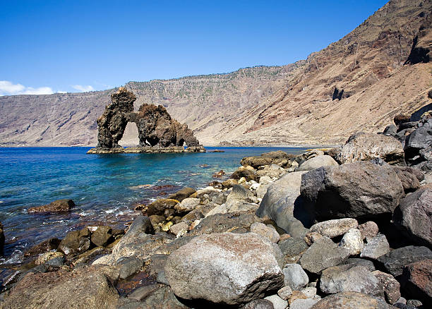 istock natural stone arch Roque de Bonanza, El Hierro 94930042