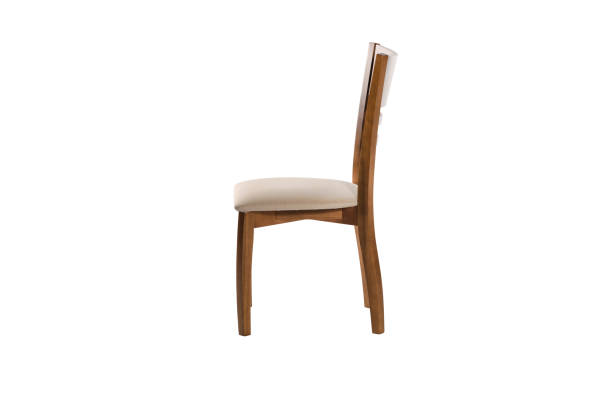 istock Wood chair. Object isolated of white background 949302012