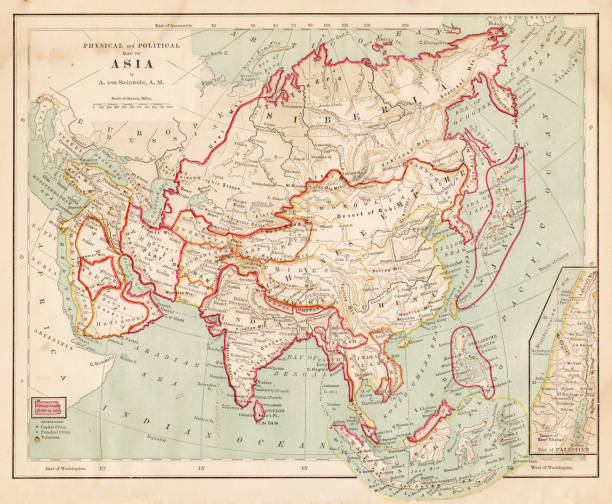istock Map of Europe of 1877 949321936