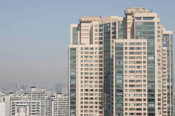 istock Seoul city apartment view. 949325164