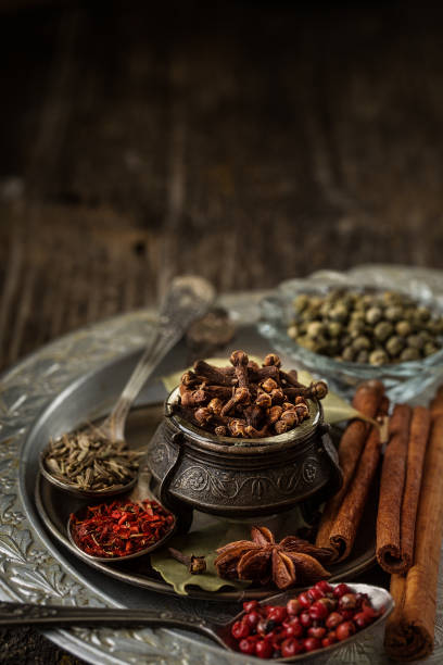 istock Still life.Composition with different types of spices 949327812