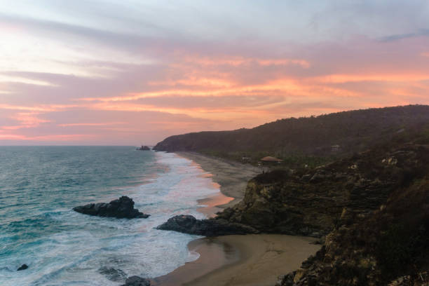 istock Sunset at Punta Cometa in Oaxaca, Mexico 949329004