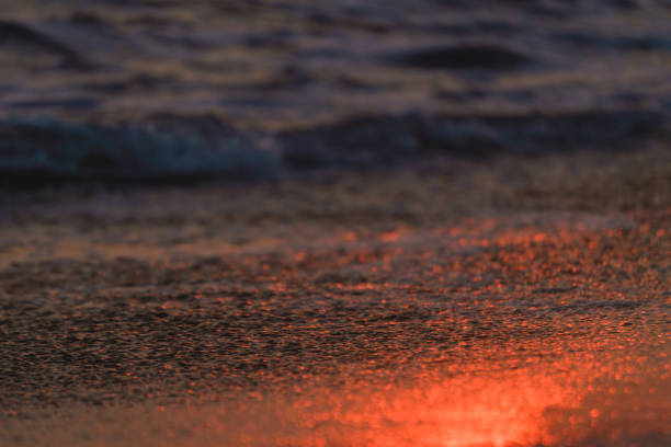 istock Sunset at beach in Zipolite Mexico 949332052