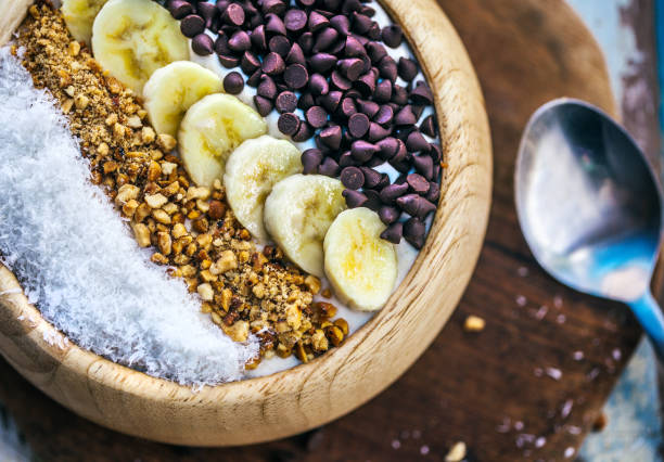 istock Homemade granola with yogurt and fresh berries 949335556