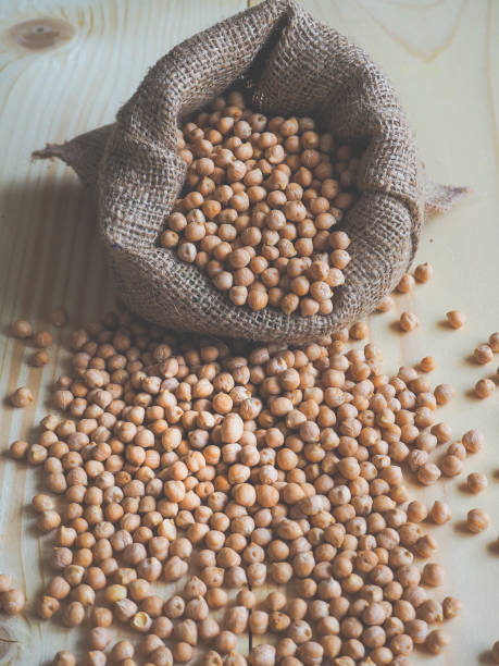 istock Chickpea beans. Ingredient for healthy vegetarian meals. Toning. 949336078