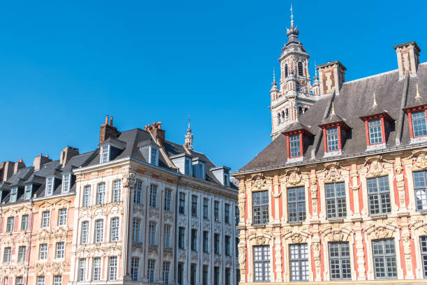 istock Lille, old facades in the Grand-Place 949341552
