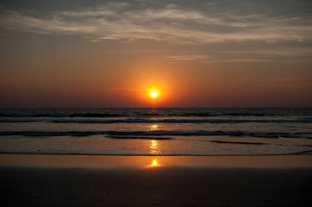 istock Beautiful sunset on the sea in Asia 949346486