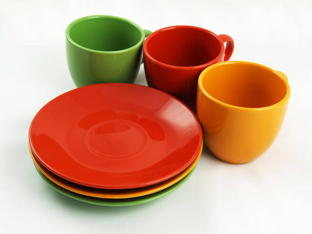 istock Collection of colorful dishes 949356772