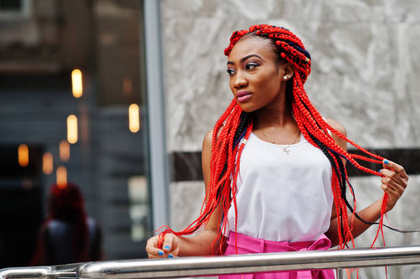 istock Fashionable african american girl 949365708