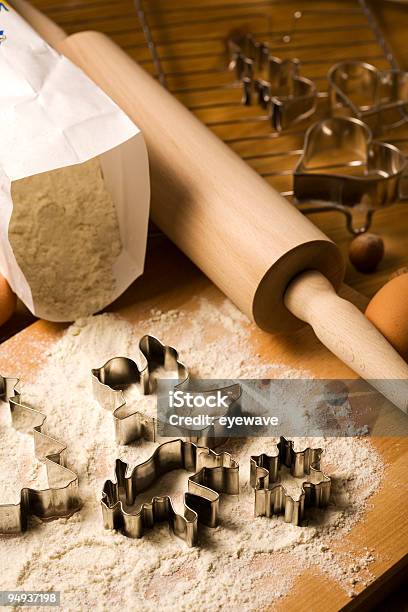 Christmas Bakery Stock Photo - Download Image Now - Baking, Butter, Christmas