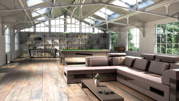 istock house white interior with large window 3d illustration 949376430