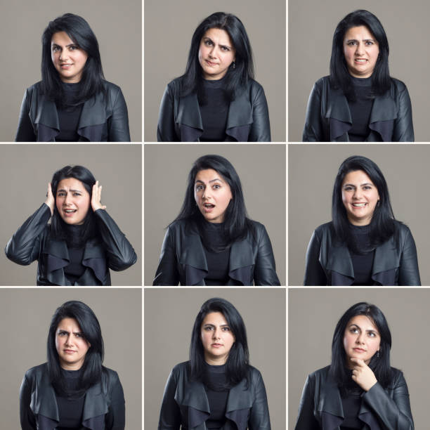 istock Woman making facial expressions 949383996