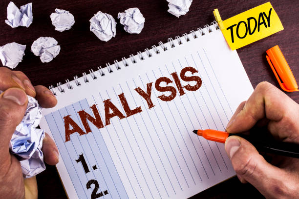 istock Word writing text Analysis. Business concept for Strategic analytic plans for new website growth development written by Man on Notepad on wooden background holding Marker Today Paper Balls. 949418442