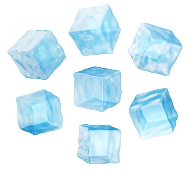 Ice Cube Stock Photo - Download Image Now - Blue, Clean