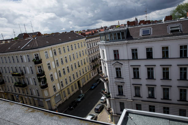 istock View of Berlin from a rooftop of a building. 949429686