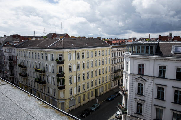istock View of Berlin from a rooftop of a building. 949429722