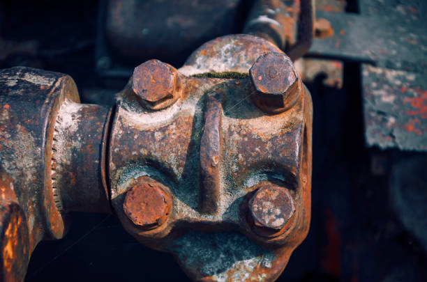 istock Metal part of an old tractor 949431704