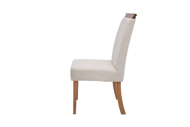 istock Wood chair. Object isolated of white background 949432560