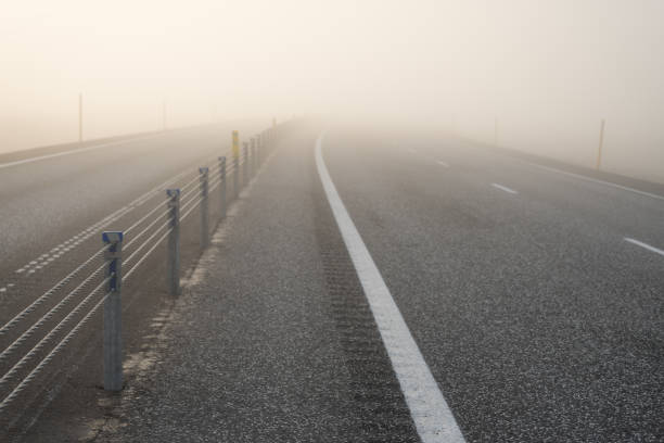 istock Road and fog 949435324