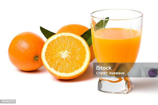 Orange Juice And Fresh Oranges Stock Photo - Download Image Now - Citrus Fruit, Cold Drink, Color Image