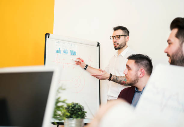 istock Business people discussing about business 949437754