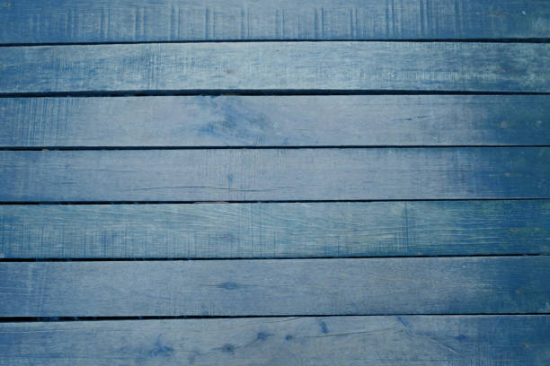 istock Wooden blue background and texture 949443188