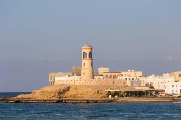 istock Lighthouse in the bay of Sur, in Oman 949446496