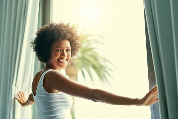 istock Happy waking up to this beautiful day 949450514