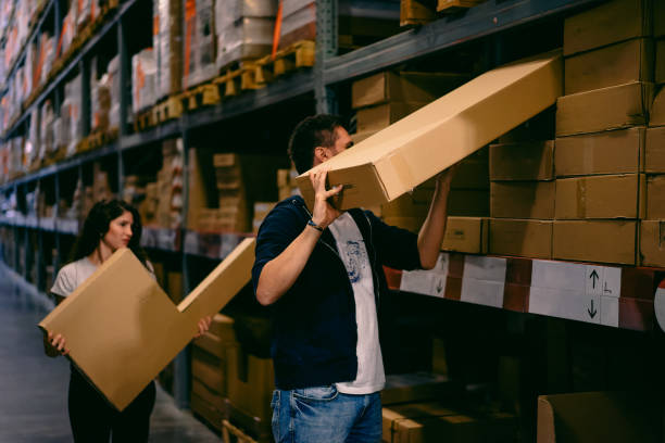 istock Happy couple shopping for home 949450878