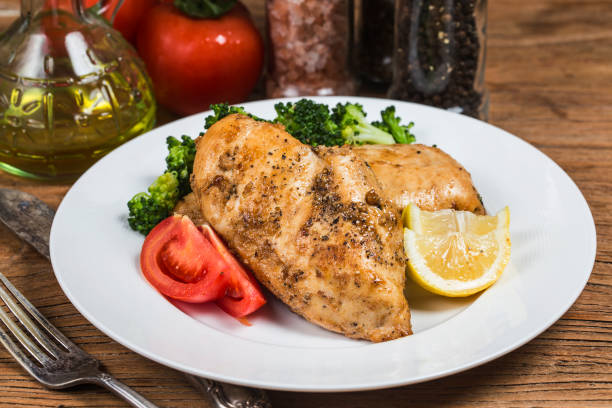 istock a dish of chicken breast 949453366