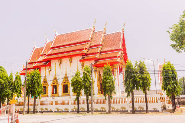 istock The beautiful Thai Buddhist Church at Phuket, Thailand 949453598