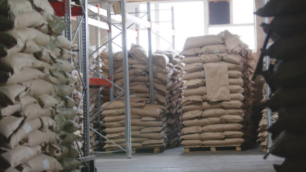 istock The large warehouse at the macaroni manufacturing 949454086