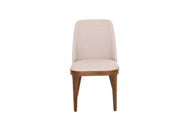 istock Wood chair. Object isolated of white background 949454350