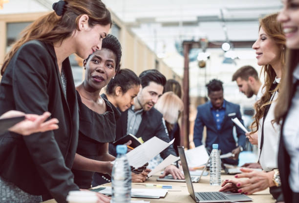istock Business People at a Conference Meeting 949458102