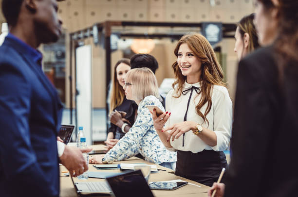 istock Business People at a Conference Meeting 949458224