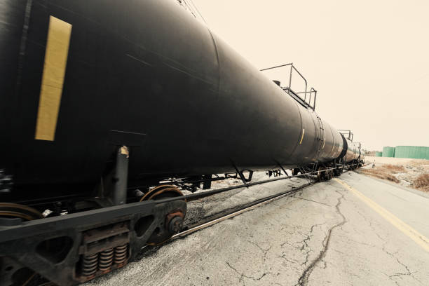 istock Chemical Freight Cars 949471674