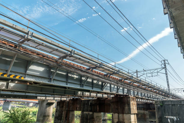 istock Iron bridge of railroad 949475804